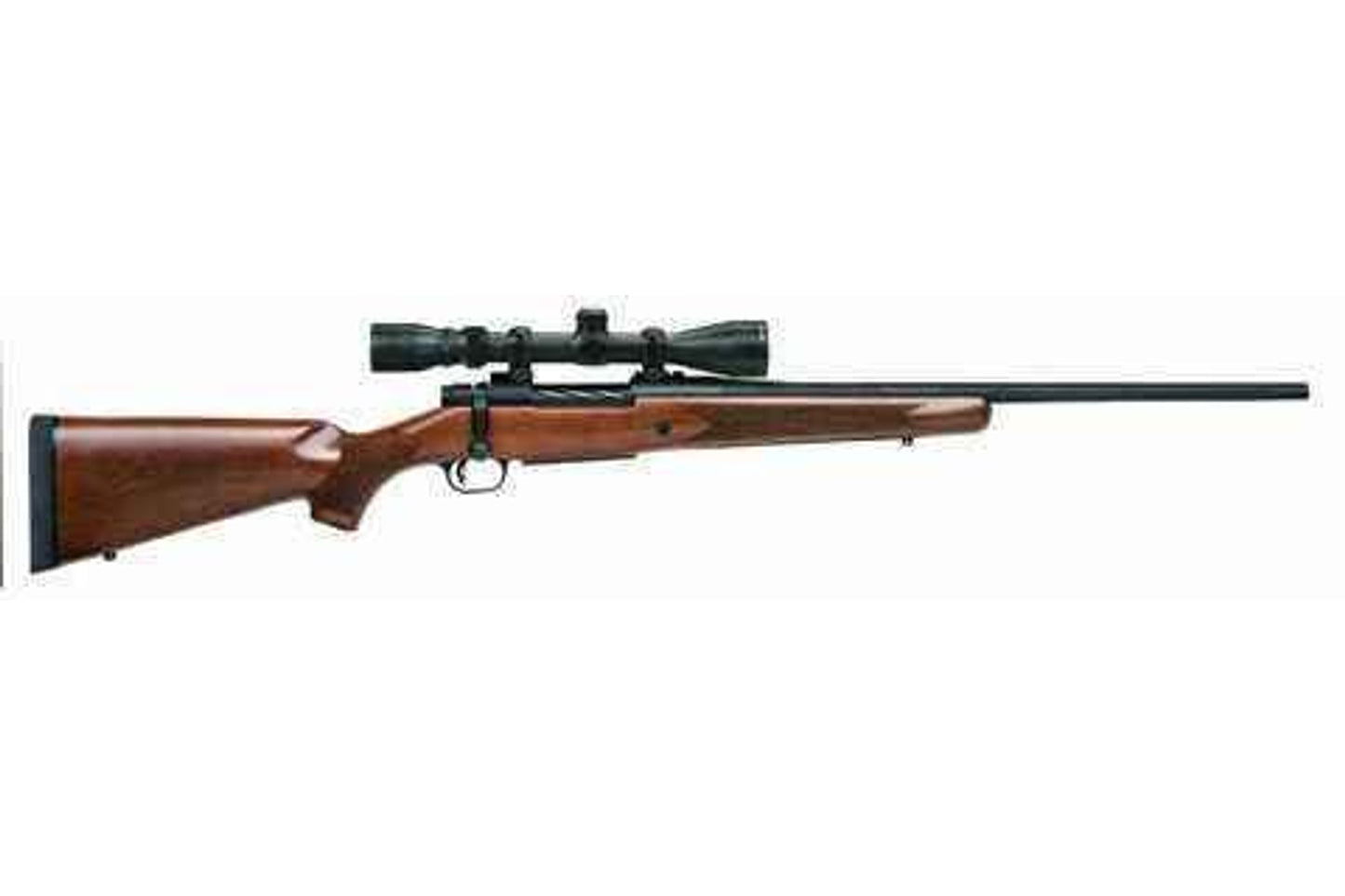 Mossberg Patriot 270 Winchester 22" Fluted Blue Barrel Walnut Stock 3x9x40mm Scope Combo Package Bolt Action Rifle27883
