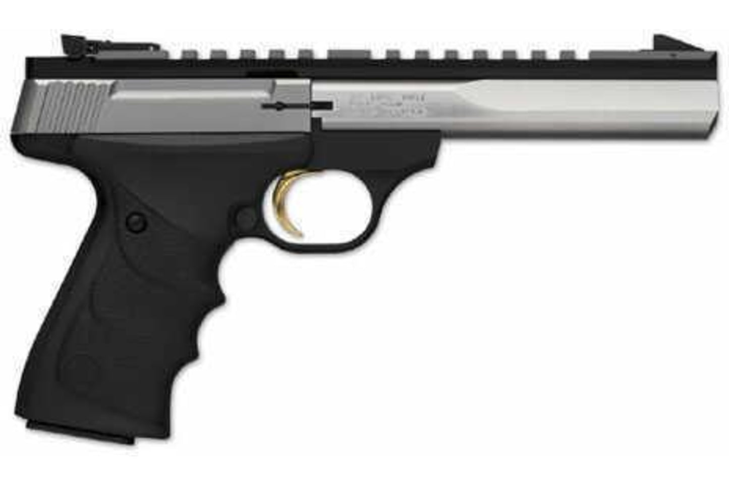 Browning Buck Mark Semi-Auto Pistol Contour Stainless Steel 5.5" Barrel URX 22 Long Rifle Matte Blued 051507490