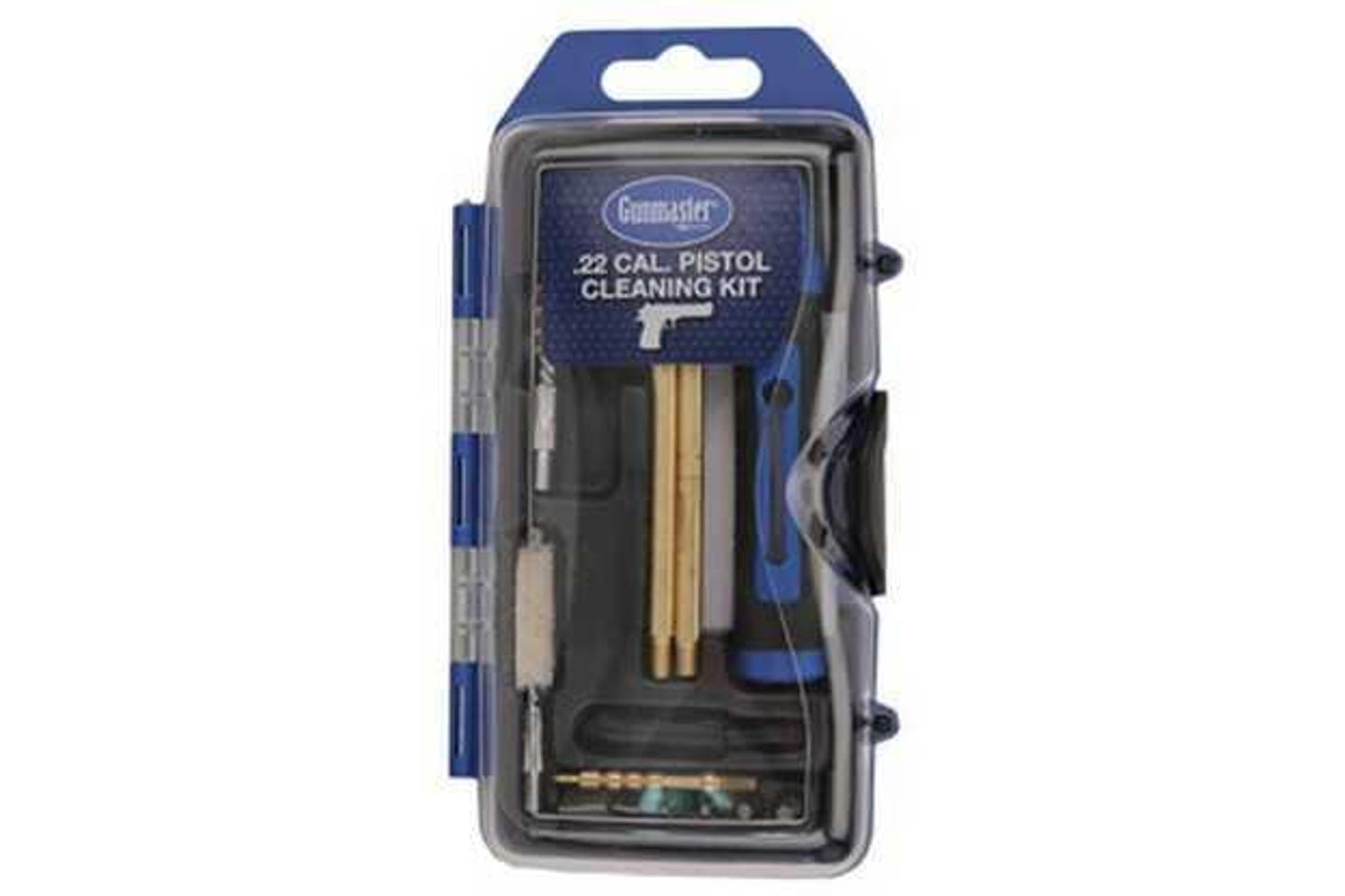 Gunmaster by DAC 14 Piece Pistol Cleaning Kit w/6 Driver Set 22 Caliber GM22P