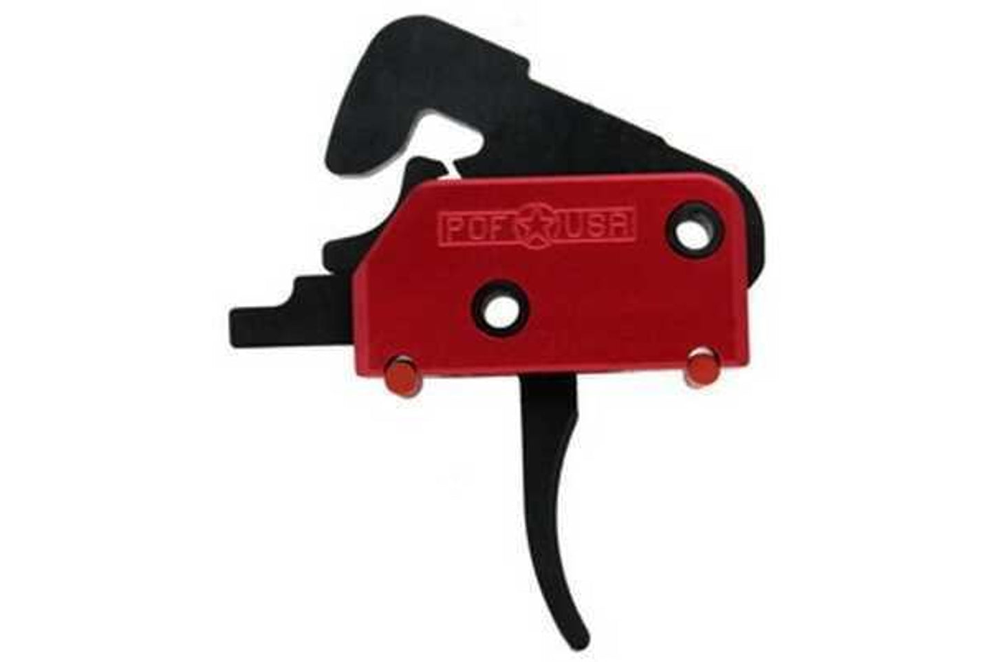 Patriot Ordnance Factory Single Stage Drop-In Trigger System 4.5 Pound Pull Weight Curved Includes Disconnect an