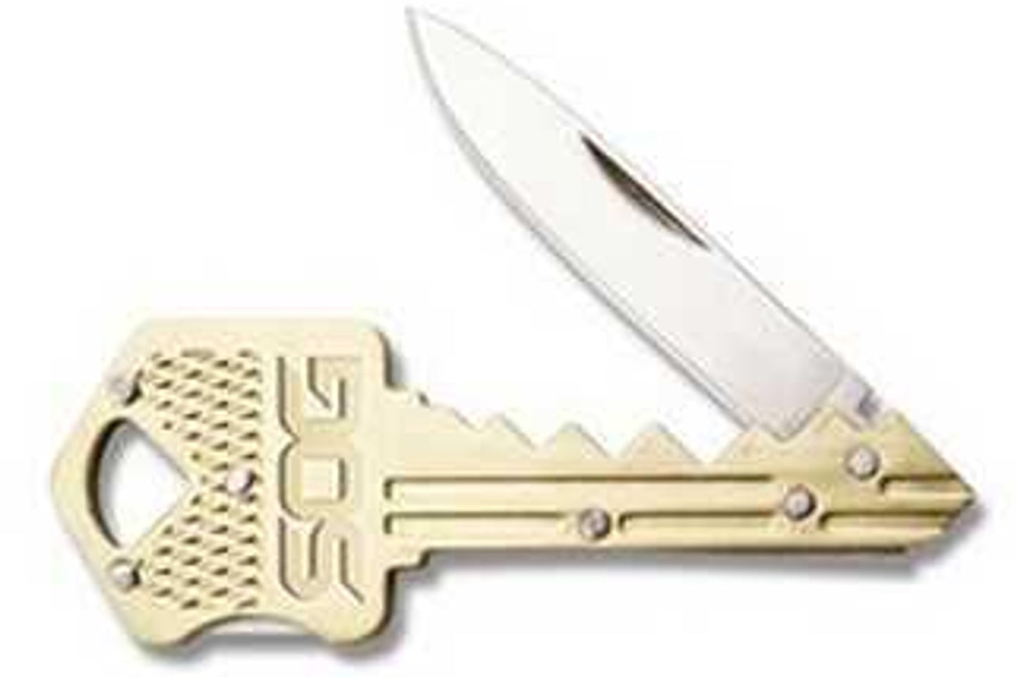 SOG Knives Key - Knife - Brass KEY102-CP