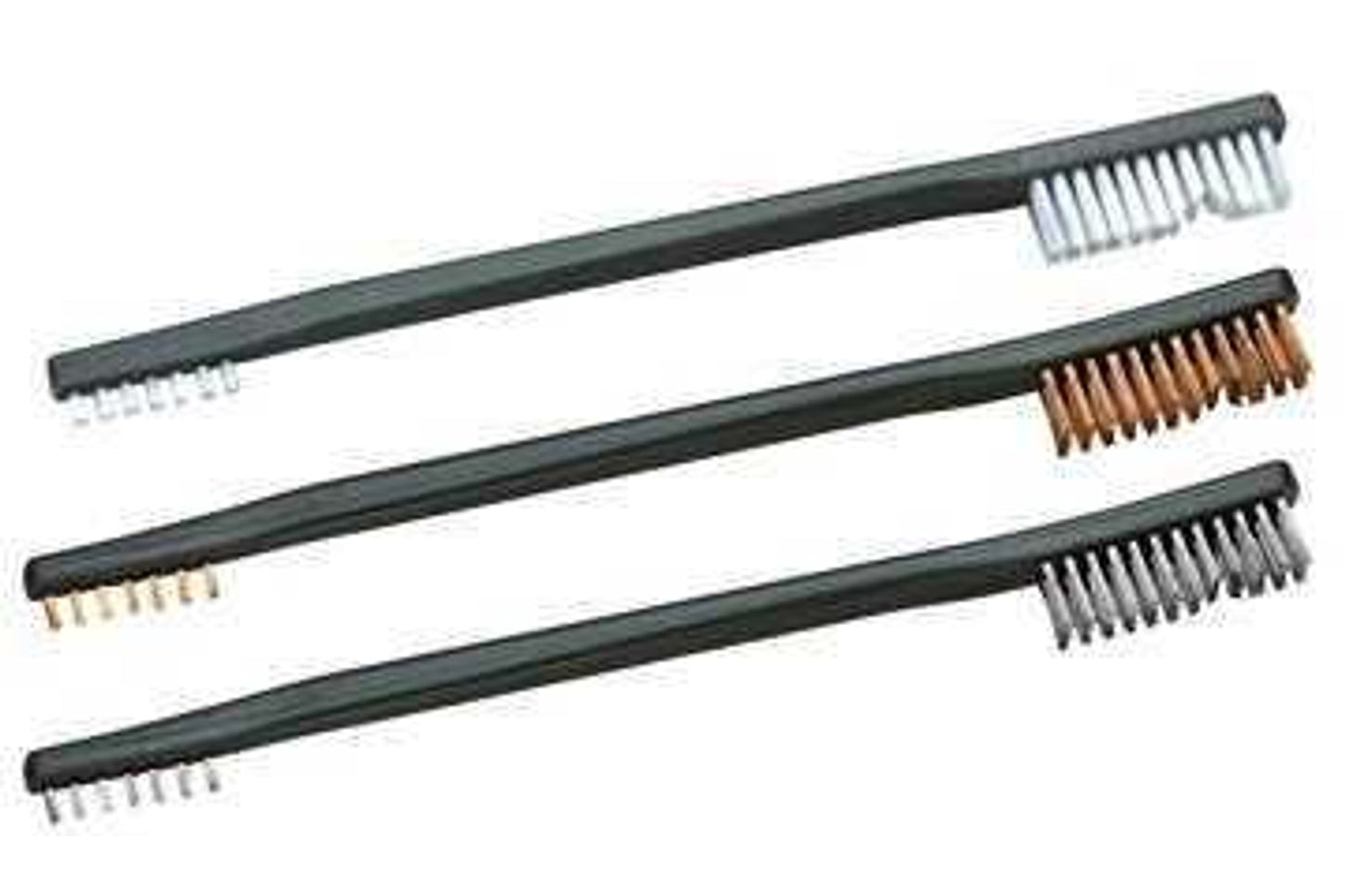 Otis TechFALSElogies Variety Pack AP Brushes(Nylon/Bronze/Stainless Steel) FG-316-3