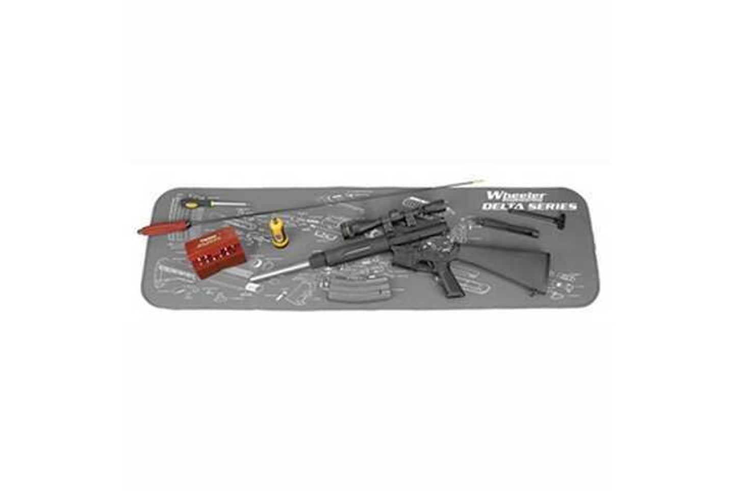 Wheeler Tool Maintenance Mat Black AR-15 47"X20" 156824