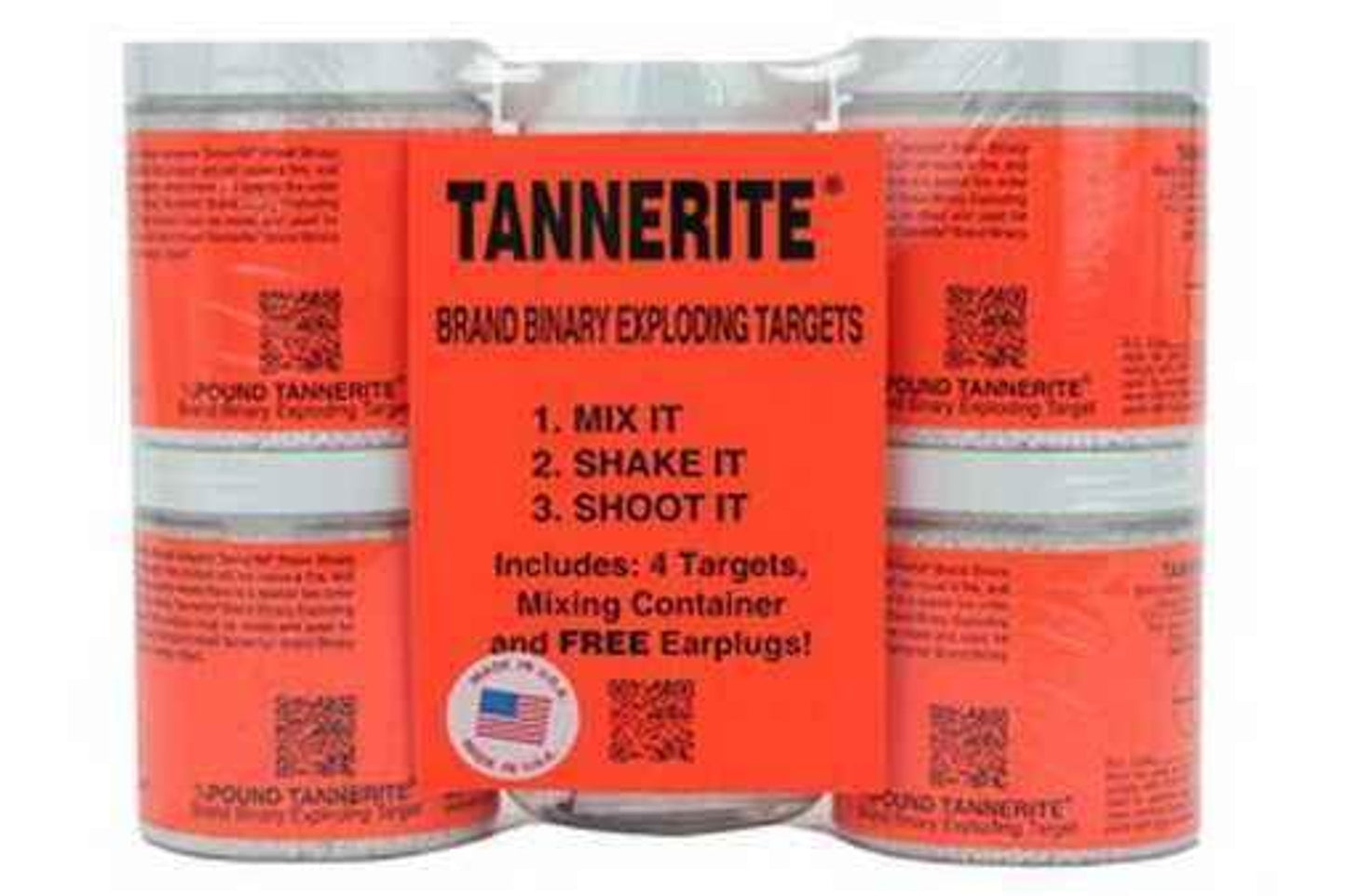 Tannerite Half Brick 1/2 Lb Exploding Target 4 Pack 1/2BR
