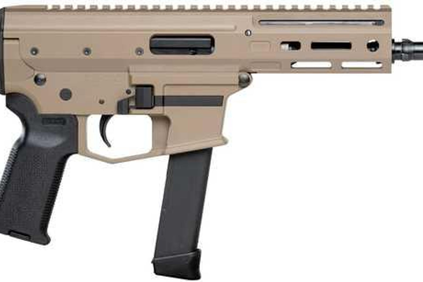 Angstadt Arms MDP-9 9mm Luger 5.85" barrel, 17 rd, Black polymer finish