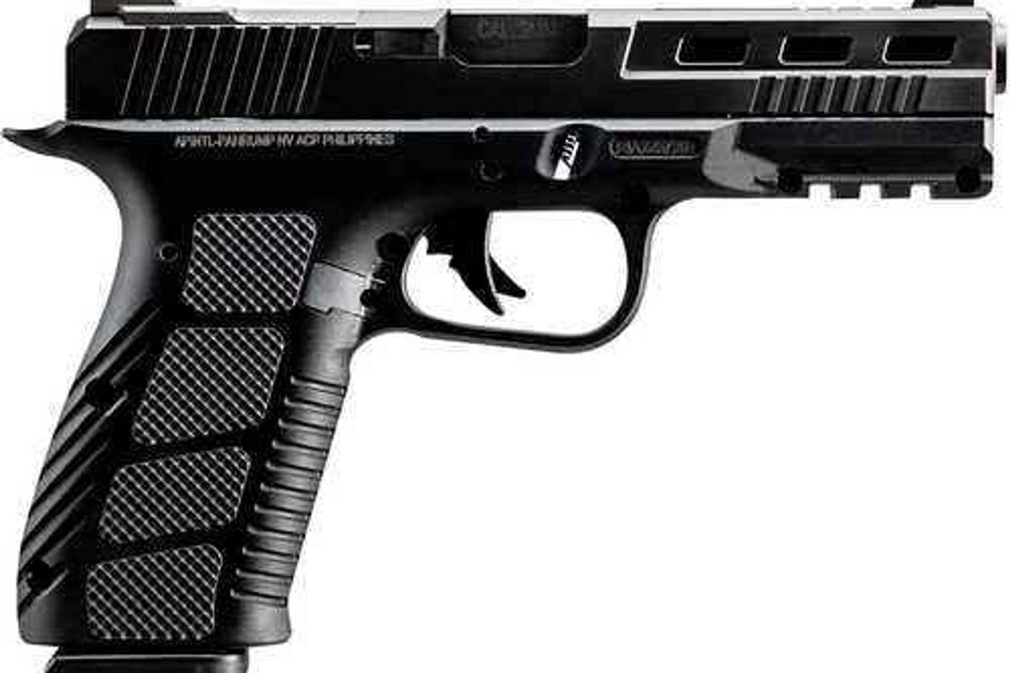 Rock Island STK100 Semi-Auto Pistol 9mm Luger 4.50" Barrel (1)-10Rd Mag Black AFALSEdized Frame & Slide Aluminum Grip