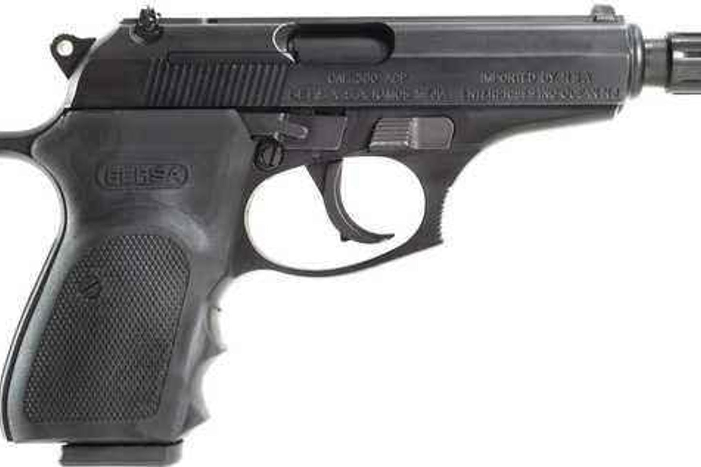 Bersa Thunder 380 Series Semi-Auto Pistol 380ACP 3.5" Threaded Barrel (1)-8Rd Mag Black Polymer Finish