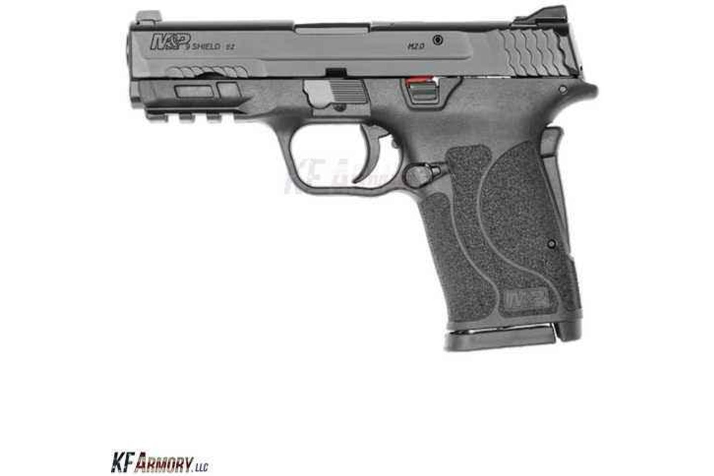 Smith & Wesson M&P M2.0 Semi-Auto Pistol 9mm Luger 4.25" Barrel (2)-17Rd Mags Matte Black Frame Armornite Stainless Steel Slide with Optics Cut Polymer Finish