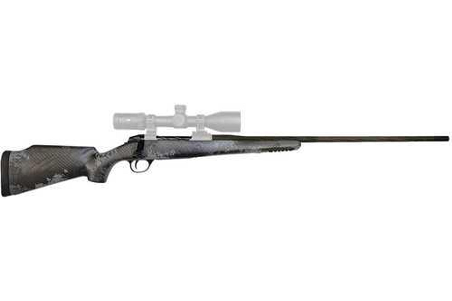 Fierce Firearms Twisted Rage 6.5 PRC Caliber with 3+1 Capacity 24" Barrel Black Cerakote Metal Finish