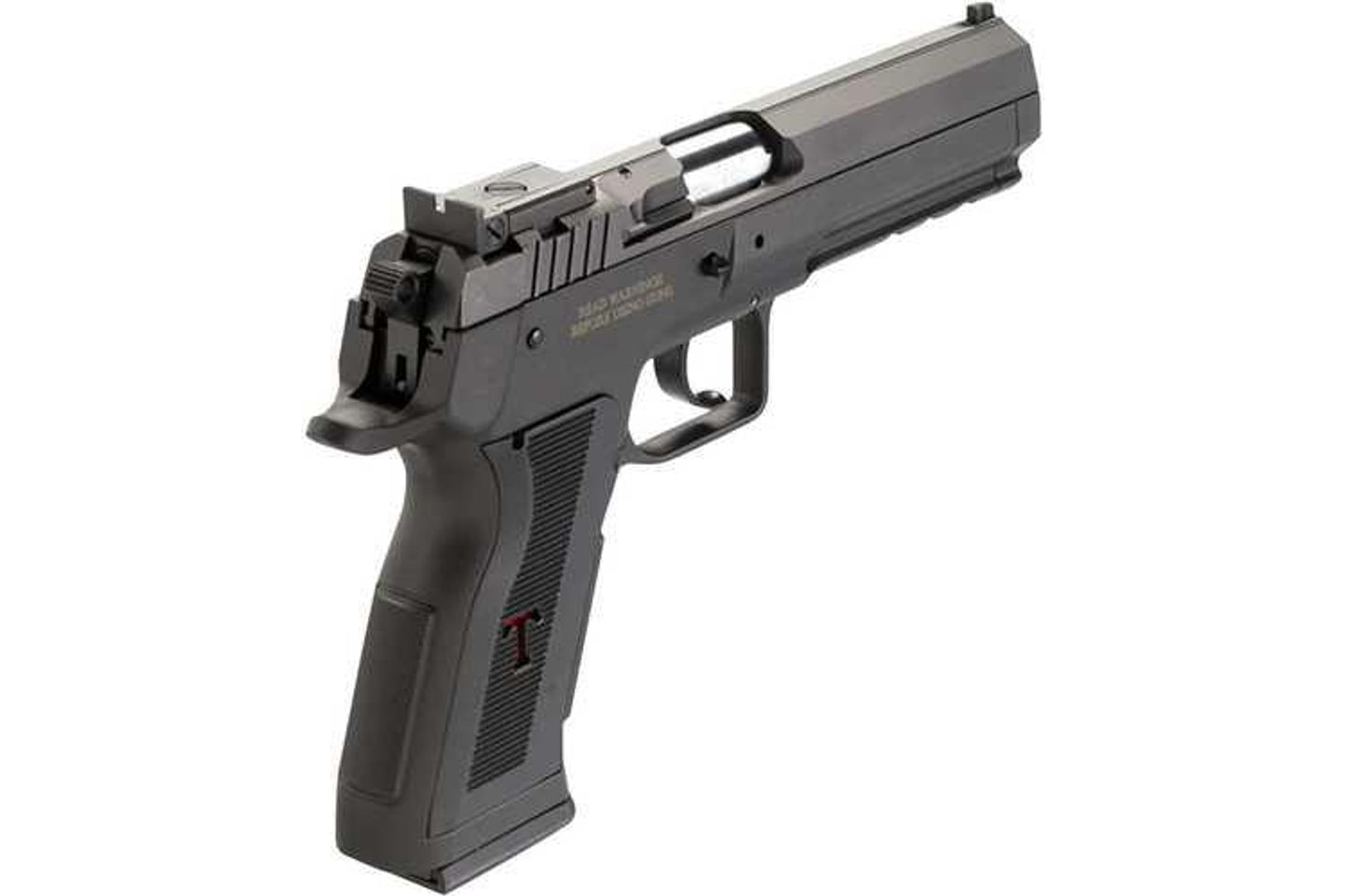 Tanfoglio IFG Stock III 40 S&W, 4.75 in barrel, 14 rd capacity, black stainless steel finish