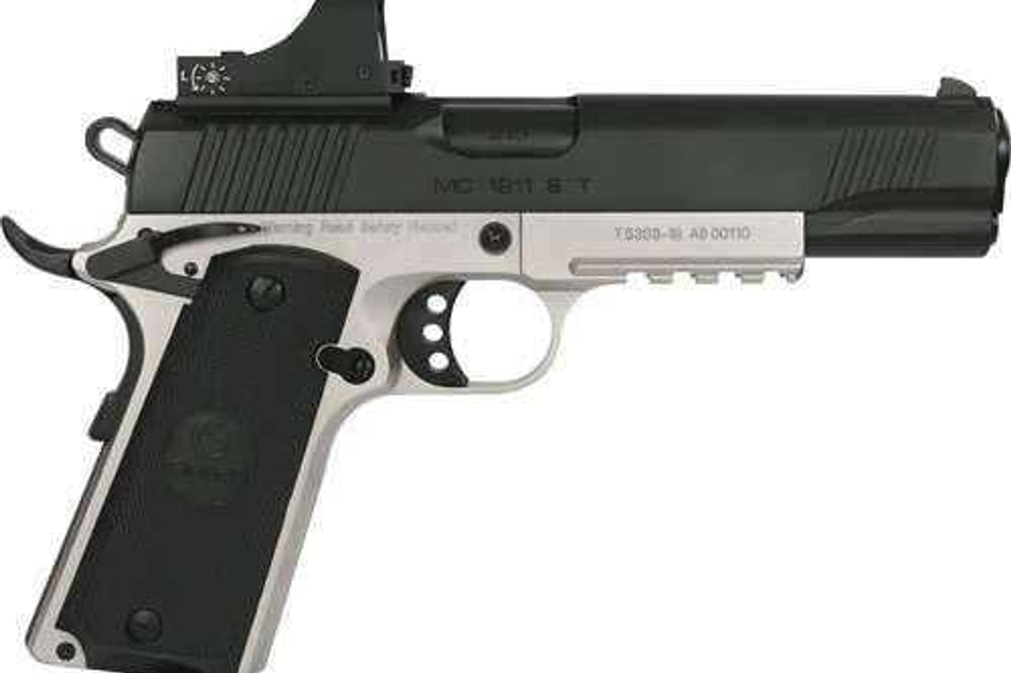 European American Armory GIRSAN Mc1911C Commander 10MM, 4.4 in barrel, 9 rd capacity, black polymer finish