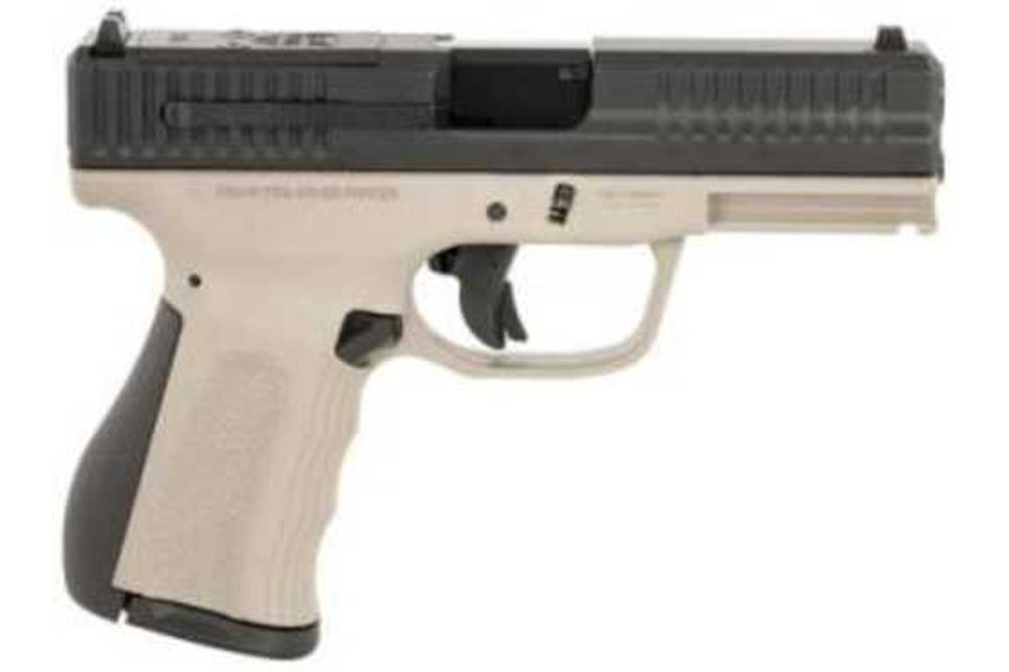 FMK Firearms Mach 9 9mm Luger, 4 in barrel, 10 rd capacity, black, carbon steel finish