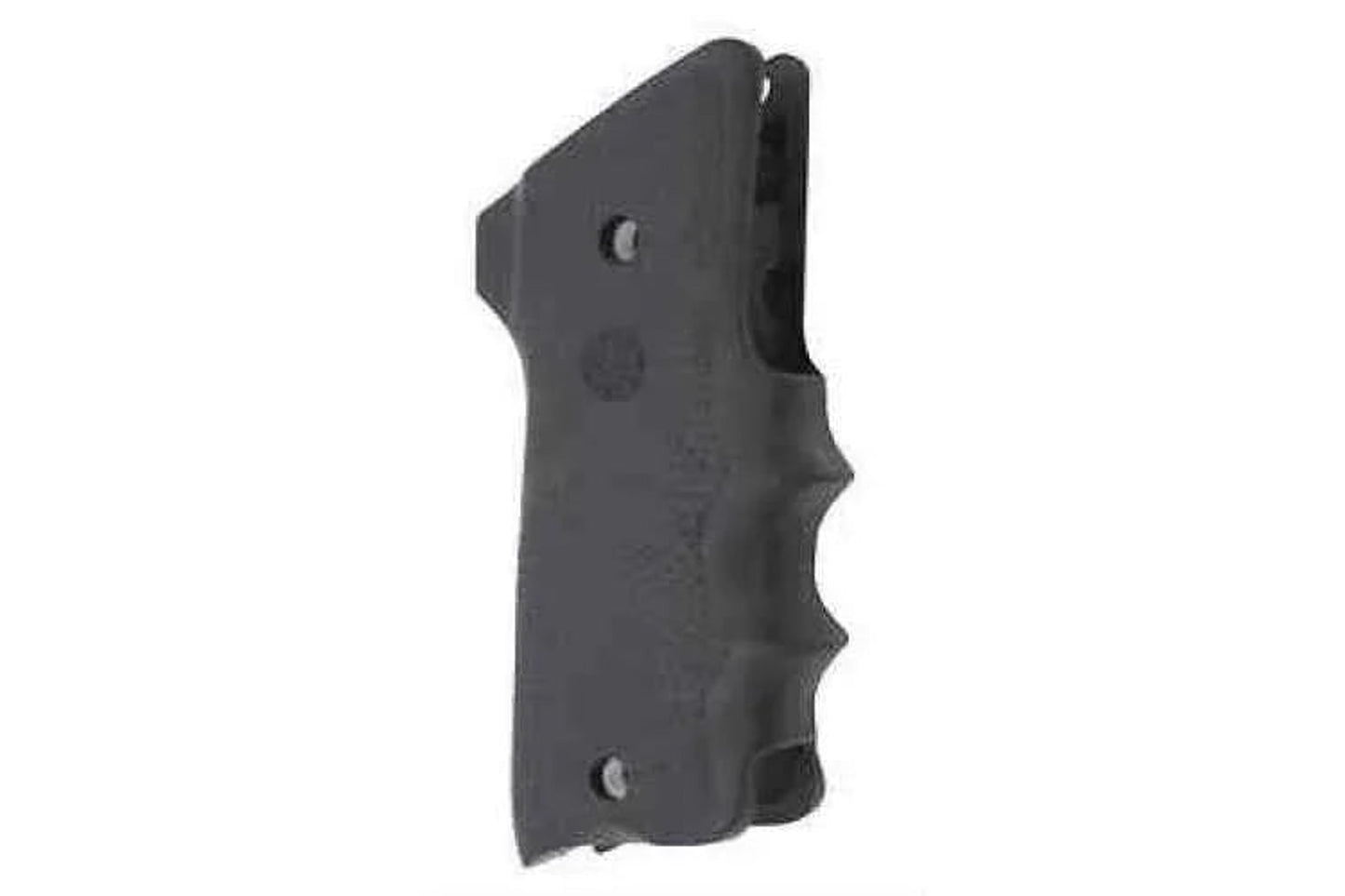 Hogue Grips Rubber Black W/Finger Grooves Wraparound Rug MK II 82000