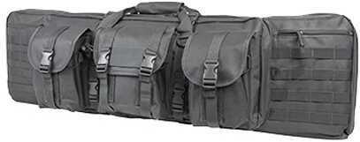 NcStar Double Carbine Case, 42" Urban Gray Md: CVDC2946U-42