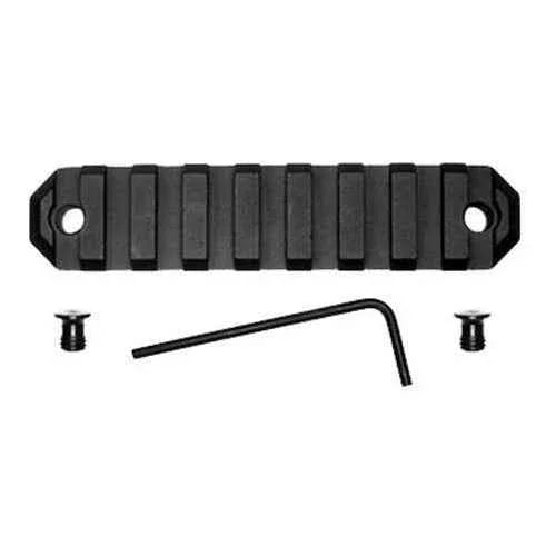Grovtec USA Inc. KeyMod Picatinny Rail 3.80" Length 9 Slots Black Md: GTSW229