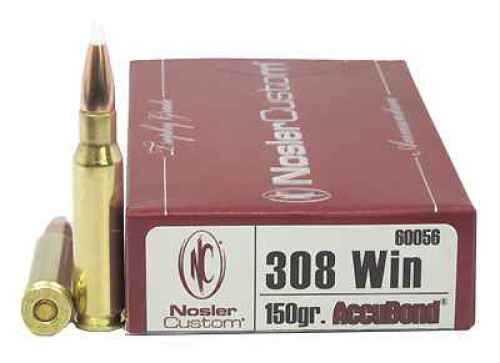 308 Winchester 20 Rounds Ammunition FALSEsler 150 Grain Ballistic Tip