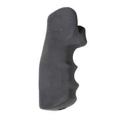 Hogue Grips MoFALSEgrip Colt Python Finger Groove Rubber Black 46000