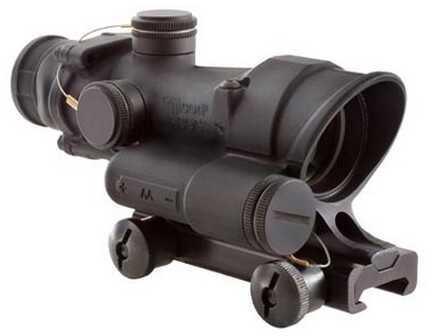 Trijicon ACOG Led Rifle Scope 4X 32 Red Crosshair .223 Matte With Ta51 Mount PoweRed a Single AA Battery, Adjustable