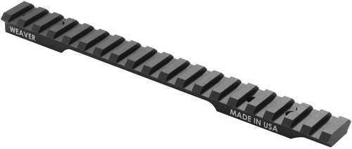 Weaver Mounts 99503 1-Piece Base For Remington 700 Short Action Picatinny Style Black Matte AFALSEdized Finish - Western Gun Store