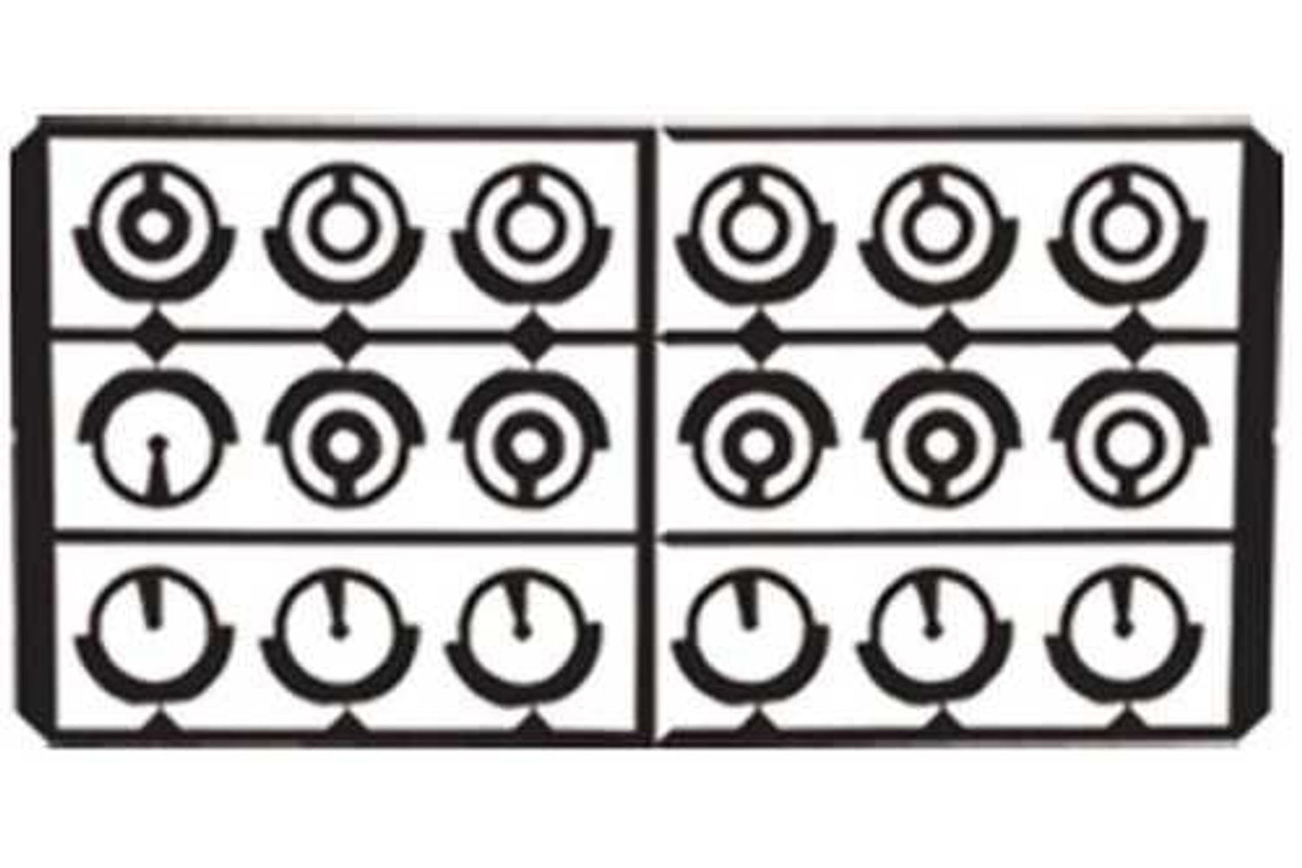 Cimarron Pedersoli Rifle Sights Inserts 18