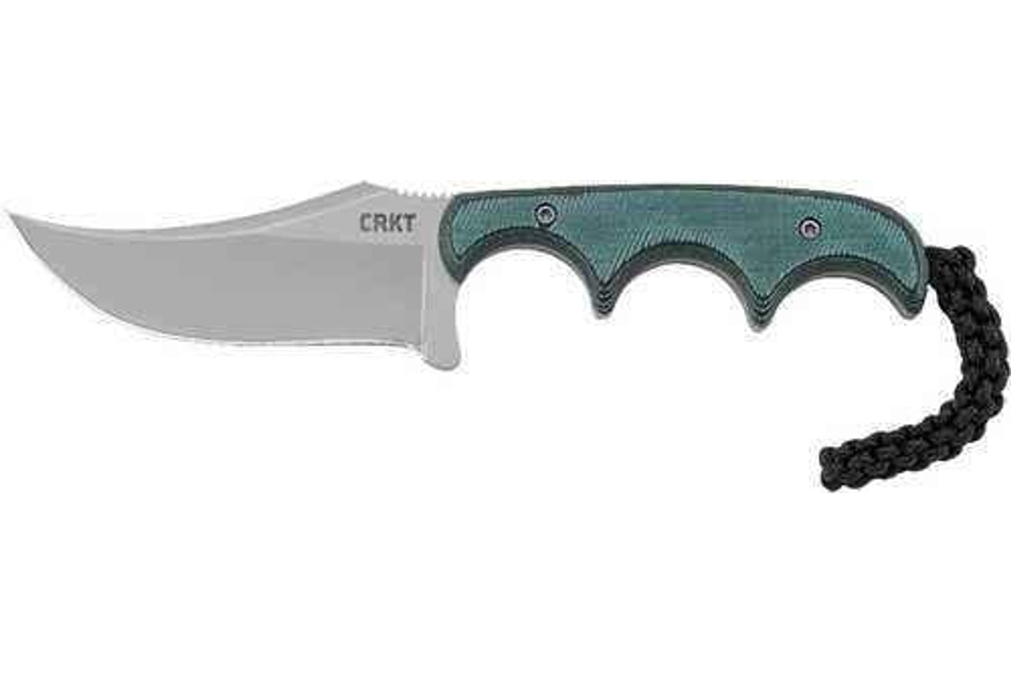 Columbia River Minimalist Persian 2.76" Fixed Recurve Plain Bead Blasted 8Cr13MoV SS Blade/Polished Resin Infused F