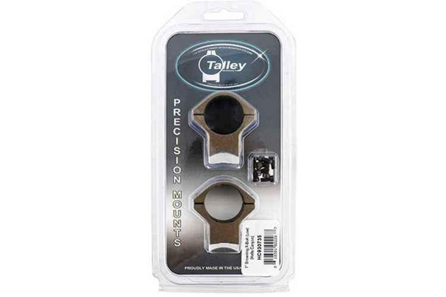 Talley Scope Rings Browning X-Bolt 1" Low Hells Canyon