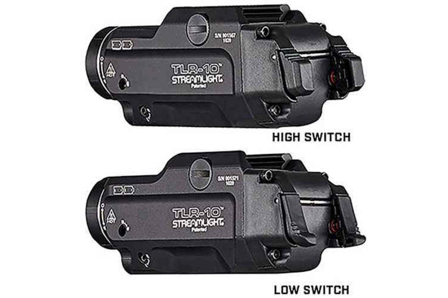 Streamlight TLR-10 Weapon Light W/Laser Handgun 1000 Lumens White Led/Red Laser Flex Aluminum
