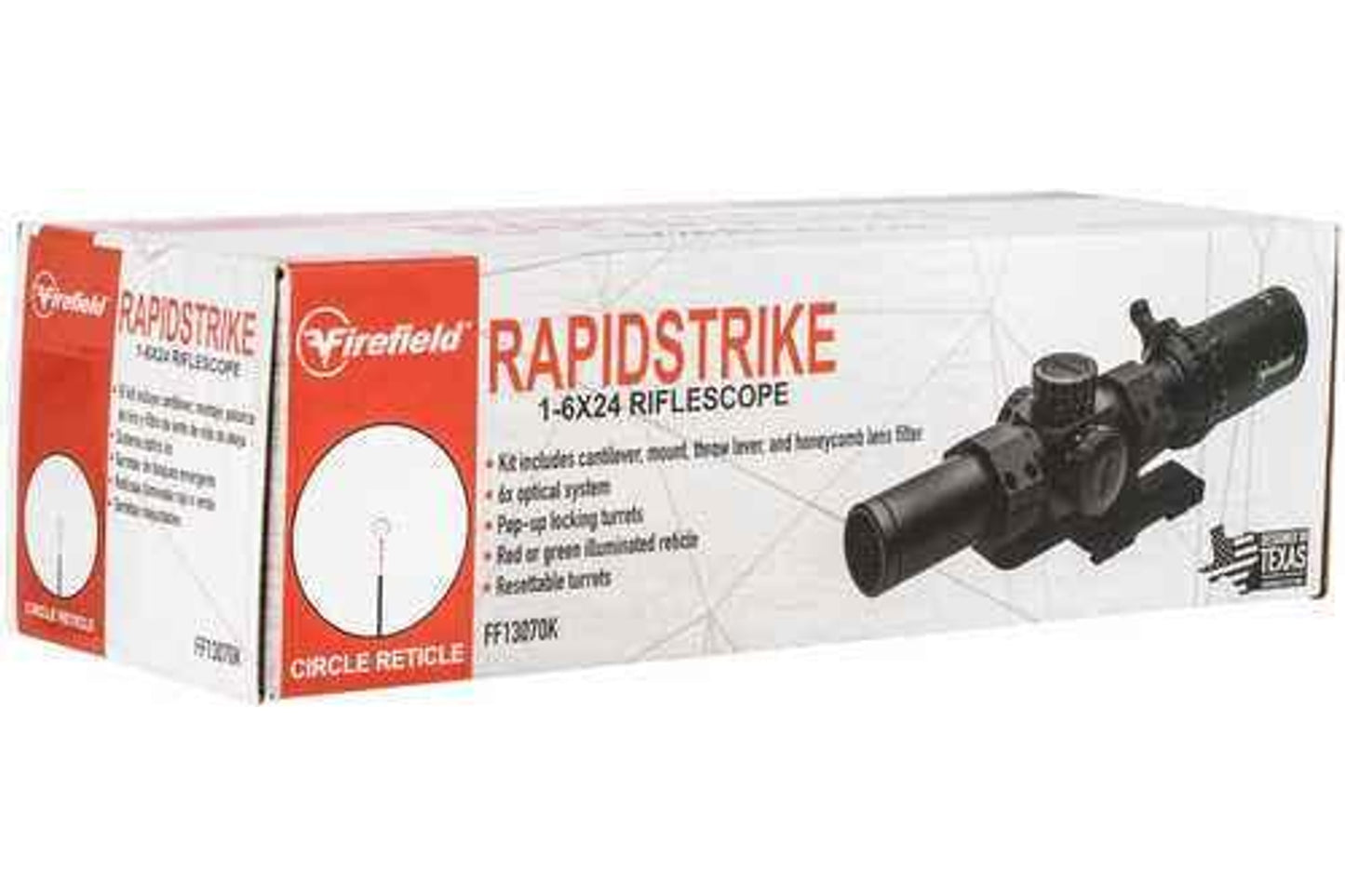 Firefield Rapid Strike 1-6X 24mm Illuminated Red/Green Circle