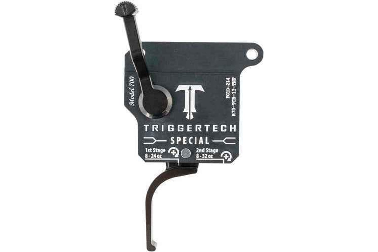 TriggerTech Special Remington 700 Two-Stage Flat Clean 1-3.50 Lbs Right Black