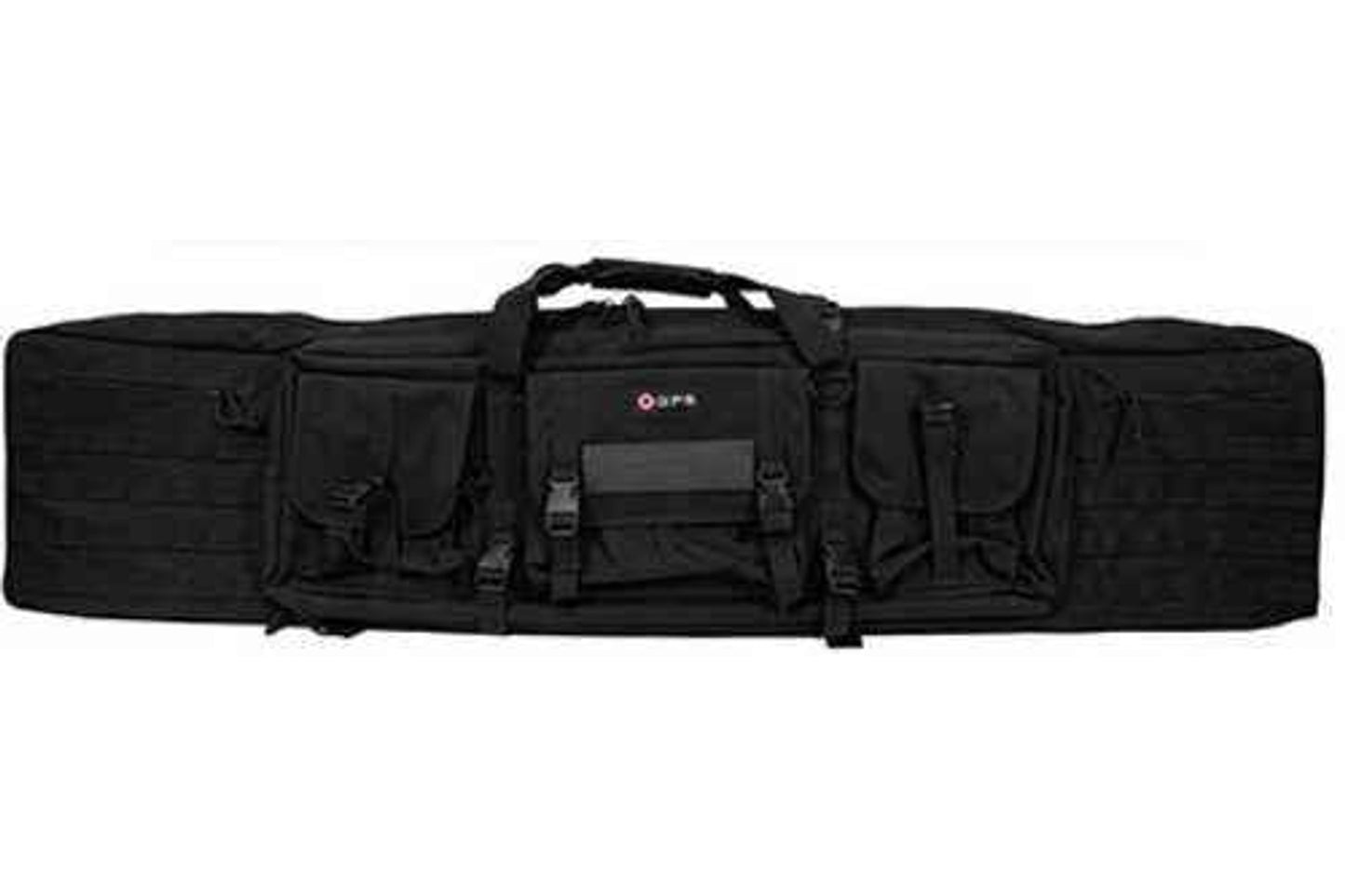 G-Outdoors Inc. Tactical Double Rifle Case Black 55" 600 Denier PolTRUEter GPS-DRC55