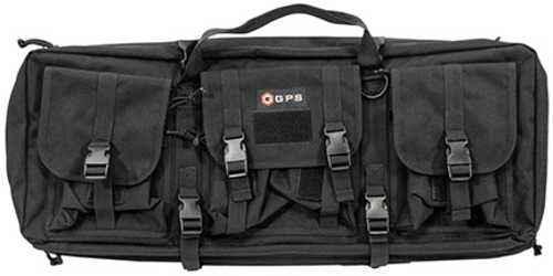 G-Outdoors Inc. Tactical Double Rifle Case Black 28" 600 Denier PolTRUEter GPS-DRC28