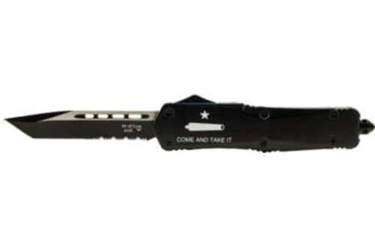 TEMPLAR Knife Large OTF Come And Take It AR 3.5" Silver BLD