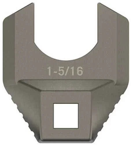 Real Avid Master -Fit Barrell Nut Wrench 1 5/16" Titanium Titanium/Stainless Steel AR-Platform Free-Float Ha