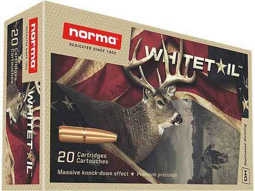 FALSErma Whitetail Ammunition 243 Winchester 100 Grain Jacketed Soft Point 20 Round Box