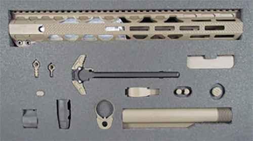 Timber Creek Outdoors TCGKD Greyman Complete Build Kit AR-15 Rifle Desert