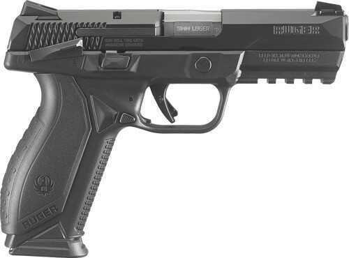 Pistol Ruger American 9MM Luger FS 10-Shot Black Mat With Safety