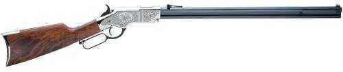 Henry Original Silver Deluxe Engraved Rifle 44-40 Winchester Caliber 13- Round Capacity 24.5" Barrel Lever Action