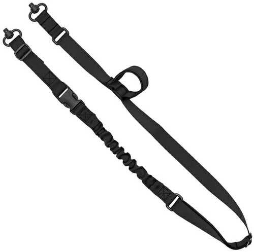 Grovtec Qs 2-point Sabre Sling W/swivels Blk - Western Gun Store