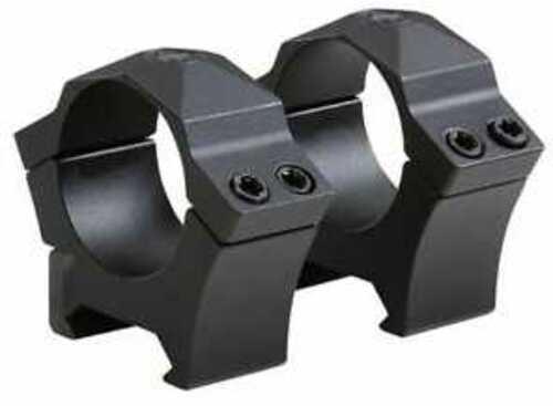 Sig Buckmasters Ring Set 1in Med Aluminum Black - Western Gun Store