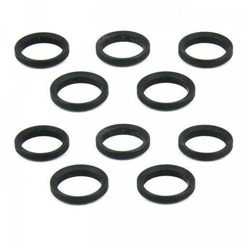 Tacfire AR-10 Muzzle Brake Crush Black Washers - 10/ct - Western Gun Store