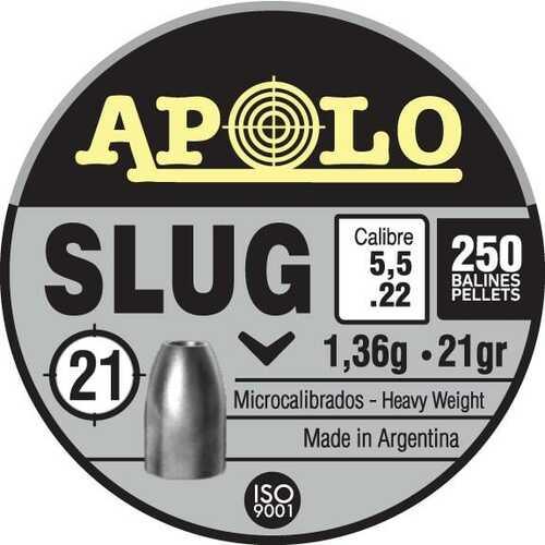 Hatsan Apolo Slug Air Rifle Pellets 22 Cal 21 Gr 250/ct - Western Gun Store
