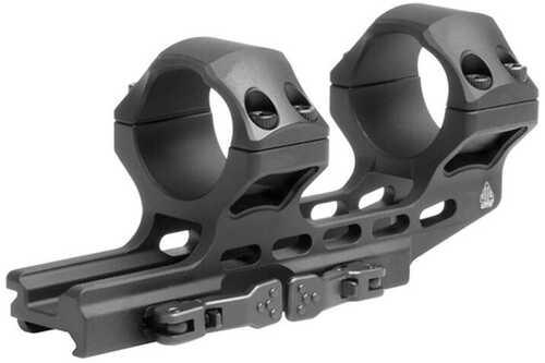 Leapers UTG Accu-Sync Qr Cantilever Mount 30mm High w 34mm Offset - Matte Black - Western Gun Store