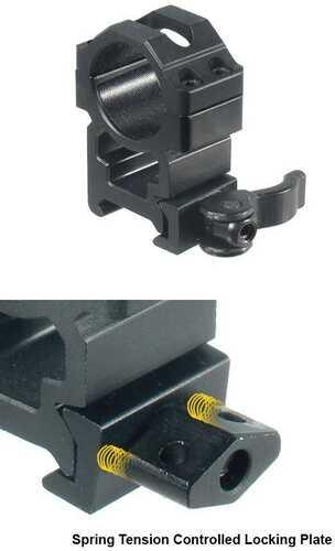 Leapers UTG 2-Piece Max Strength Grade Picatinny Rings - 22mm Width 1" High - Western Gun Store