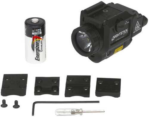 Nightstick TCM-10-GL Compact Weapon Light With Green Laser 650 Lumens Black - Western Gun Store