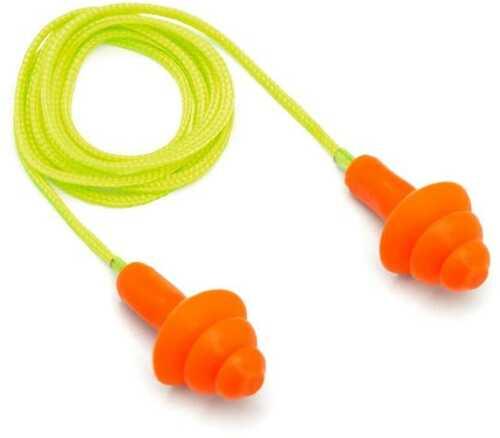 Pyramex Reusable Earplugs In Plastic Case 25db Orange 1/pair - Western Gun Store