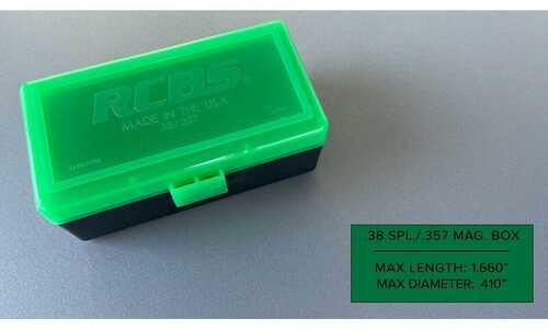 RCBS Impact Resistant Ammo Box .38 Special/.357 Mag - Western Gun Store
