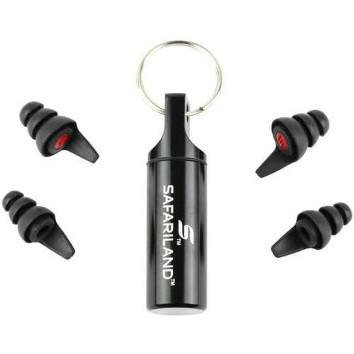 Safariland Ear Plug Black Rubber Direct Replacement For SKU SLTCI-IMPULSE-HP-1-0 1304314