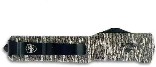 Templar Knife Premium Weighted OTF Automatic Knife Small Zinc Mossy Oak Bottomland Drop Point Black D2 - Western Gun Store