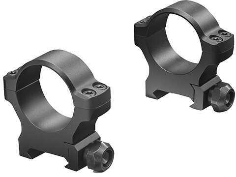 Leupold Backcountry Cross-Slot Weaver-Style Rings 1" Diameter, Medium Height, Matte Black - Western Gun Store
