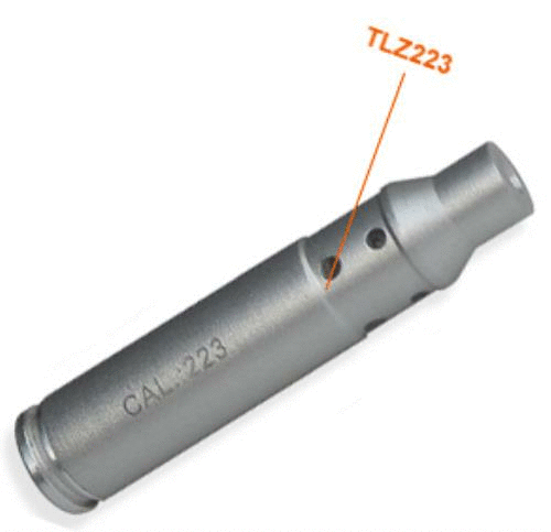 NCSTAR .223REM Laser Cartridge Bore Sighter Brass Finish Fits Remington Chambers TLZ223 - Western Gun Store